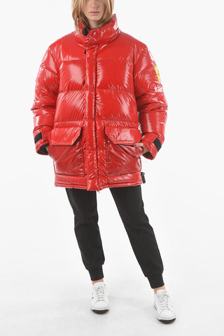 Oversized Down Parka with Removable Hood