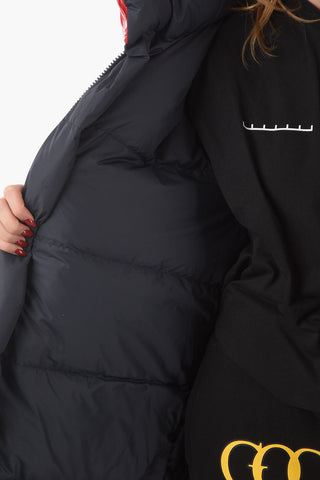 Oversized Down Parka with Removable Hood