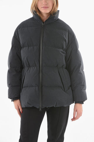 Removable Hood FROSTED Cotton Duvet Jacket
