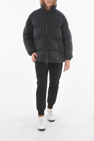 Removable Hood FROSTED Cotton Duvet Jacket
