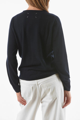 MM4 maglia girocollo in cashmere