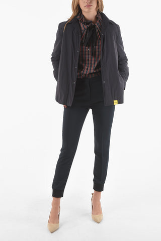 RE-LOADED Snap Button Padded Overshirt