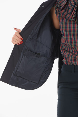 RE-LOADED Snap Button Padded Overshirt