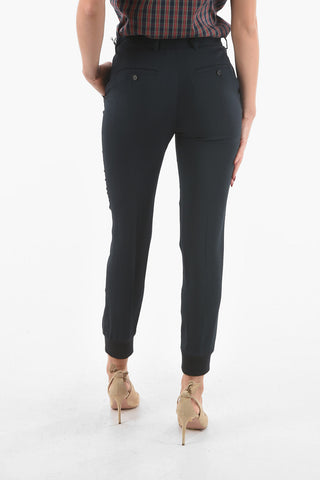 4 Pocket Elastic Cuffed Pants