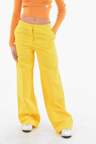 Twill Cotton WORKWEAR Palazzo Pants