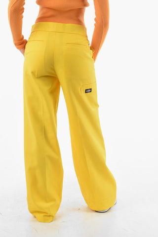 Twill Cotton WORKWEAR Palazzo Pants