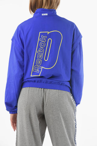 PRINCE Contrasting Details Sweatshirt with Zip Closure