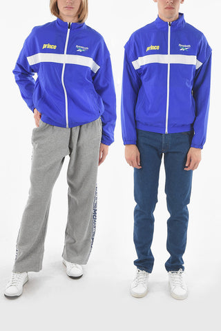 PRINCE Contrasting Details Sweatshirt with Zip Closure