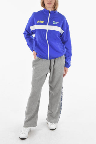 PRINCE Contrasting Details Sweatshirt with Zip Closure