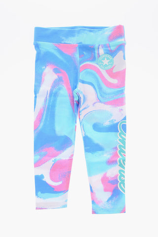 ALL STAR CHUCK TAYLOR Patterned Stretch Cotton Leggings