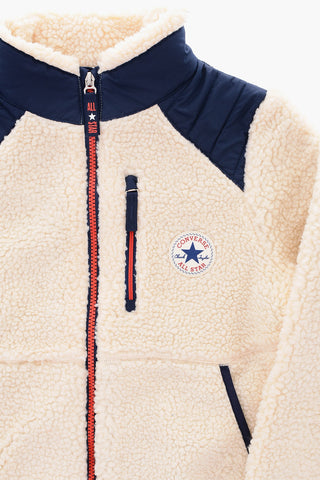 ALL STAR CHUCK TAYLOR 2 Pockets Sherpa Jacket with Zip Closure