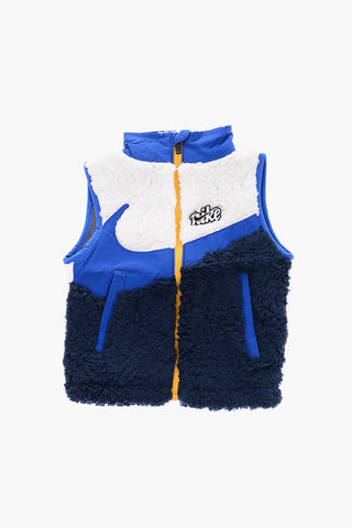 Sleeveless Sherpa Jacket