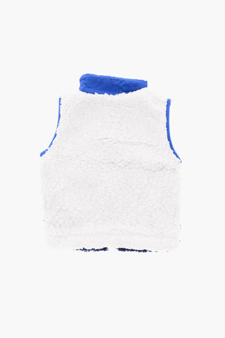 Sleeveless Sherpa Jacket