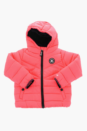 ALL STAR CHUCK TAYLOR Padded Solid-Color Jacket with Contrast Details
