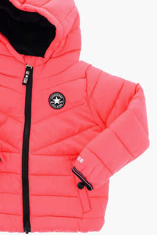 ALL STAR CHUCK TAYLOR Gepolsterte Uni-Jacke mit Kontrastdetails