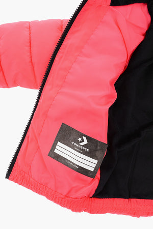 ALL STAR CHUCK TAYLOR Padded Solid-Color Jacket with Contrast Details