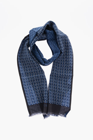 Foulard in Seta a Fantasia Geometrica