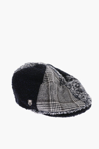 Double Patterned Flat Cap