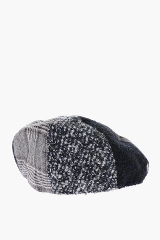 Double Patterned Flat Cap