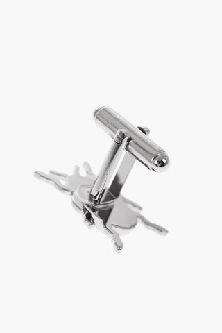 Beetle-Shaped Metal Cufflinks