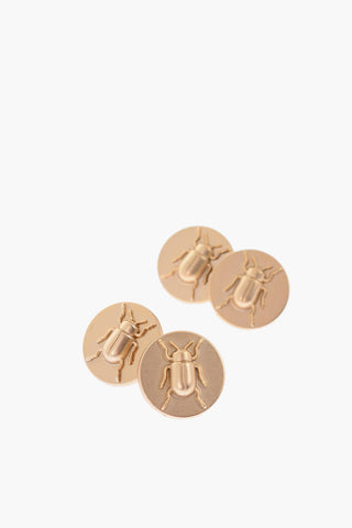Beetle Detail Zamack Cufflinks