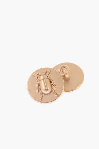 Beetle Detail Zamack Cufflinks