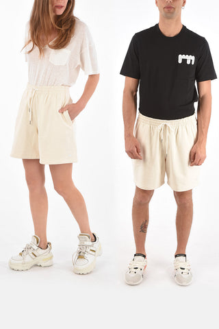 drawstring waist 3 pockets cotton PREMIUM shorts