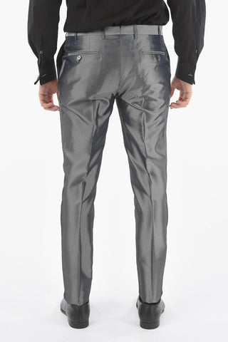 Twill CERIM.ACADEMY Peak Lapel No Hem 3 Piece Waistcoat Suit