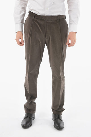 Corduroy Side Vents Notch Lapel GATE 2-button Suit