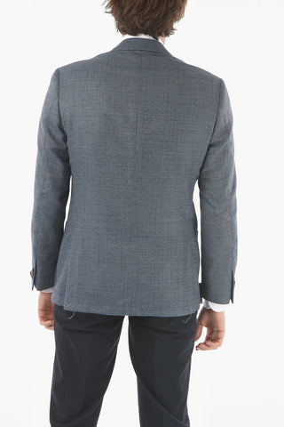 Barleycorn Silk and Virgin Wool ACADEMY SOFT 2-Button Blazer With Patch Pocket