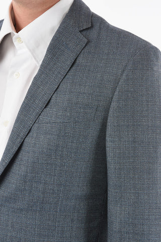Barleycorn Silk and Virgin Wool ACADEMY SOFT 2-Button Blazer With Patch Pocket