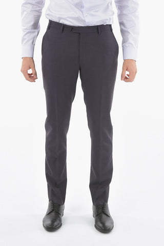 Virgin Wool CERIM.ACADEMY Shawl Lapel 3 Piece Waistcoat Suit