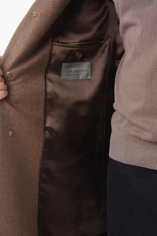 Cappotto Chesterfield in Cashmere