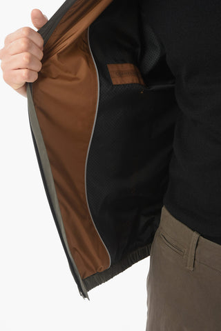 ID Zip Closure Outerwear Jacket with Hood