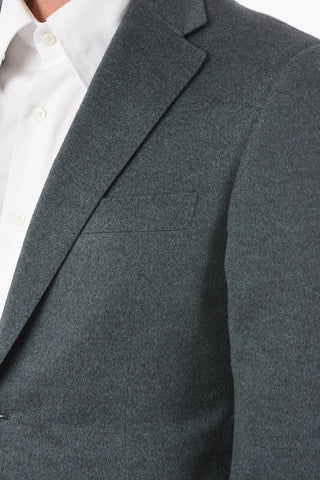 Cashmere LEADER SOFT 2-Buttons Blazer With Side Vents