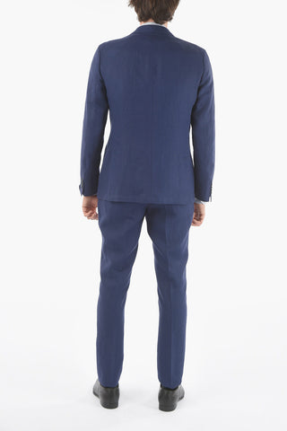 Flax Solid Color GATE 2-Buttons Blazer