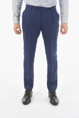 Flax Solid Color GATE 2-Buttons Blazer