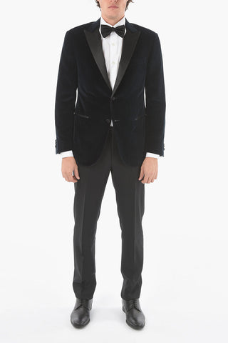 velour CERIM. ACADMY peak lapel tuxedo