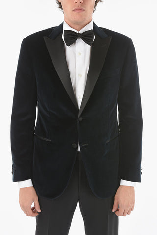 velour CERIM. ACADMY peak lapel tuxedo