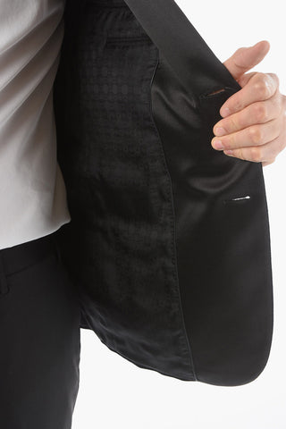 velour CERIM. ACADMY peak lapel tuxedo