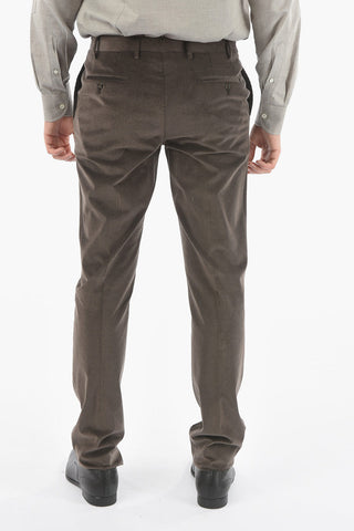 corduroy side vents notch lapel GATE 2-button suit