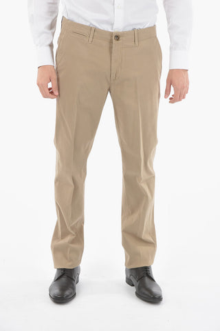 ID Solid Color Stretch Cotton Chino Pants