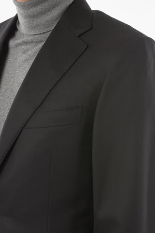 Virgin Wool LEADER Jacket With Notch Lapel