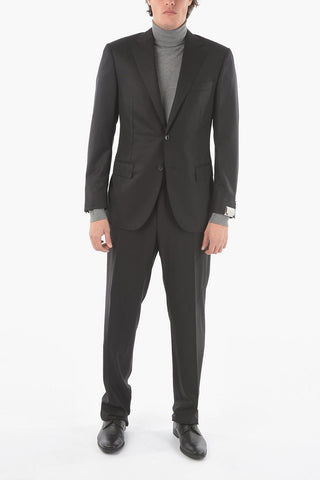 Virgin Wool LEADER Jacket With Notch Lapel