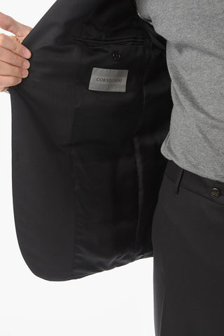 Virgin Wool LEADER Jacket With Notch Lapel
