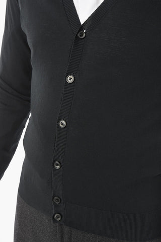 CC COLLECTION V-Neck Cotton Cardigan