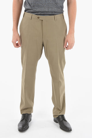 Belt Loops Solid Color LEADER Pants