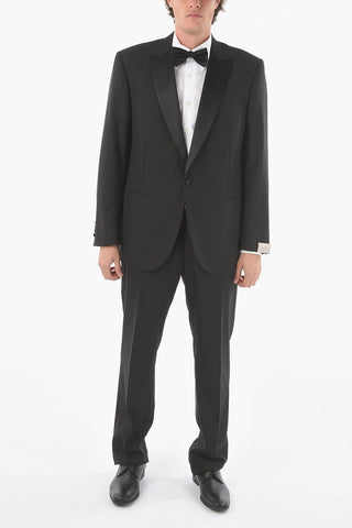 Virgin Wool LEADER Tuxedo With Peak Lapel