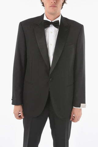 Virgin Wool LEADER Tuxedo With Peak Lapel