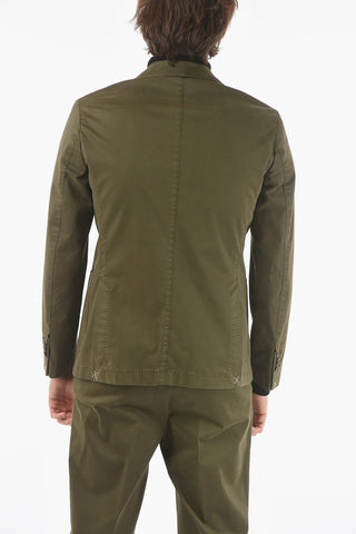 CC COLLECTION abito 2 bottoni in cotone stretch due spacchi revers classico